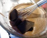 Csokoládés - kávés fatörzs #ünnepséfje recept fázis 6 fotója