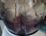 Foto langkah ke 1 dari resep Cenil Singkong Bunga Telang.