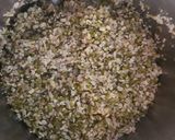 A picture of step 1 of Gehu ka khichda.