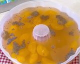 Foto langkah ke 5 dari resep Puding Jeruk Kelapa Muda.