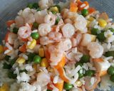 Foto del paso 7 de la receta Ensalada de arroz con gambas