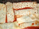 Canelones de "sobras" (pollo y verdura)
