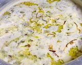 A picture of step 3 of Sheer khurma.