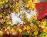 कॉर्न चाट(corn chaat recipe in Hindi) रेसिपी चरण 2 फोटो