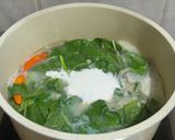 Foto langkah ke 4 dari resep Bobor Bayam Labu Siam.