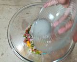 A picture of step 17 of Mango and Chickpeas Salsa puffs.