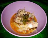 Foto langkah ke 4 dari resep Asam pedas kepala ikan Tilapia.