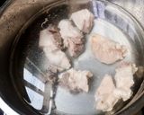 Hình bước làm 2 của món Canh Mít Non Nấu Xương