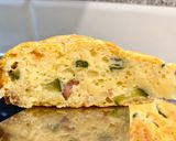 Foto del paso 23 de la receta Pastel salado con queso ricotta, calabacín y bacon