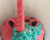 Unikornis torta recept fázis 2 fotója