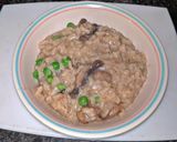 A picture of step 21 of Mushroom Risotto Instant Pot IP.