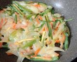 Foto langkah ke 2 dari resep Vegetable Pancake.