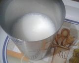 A picture of step 1 of Jaggery Milk.
