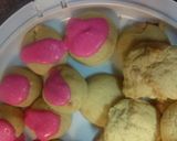 A picture of step 8 of Vanilla chip cookies 😋.