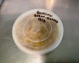 Une image de l'étape 1 de Nouilles udon au bœuf et légumes.