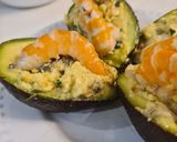 Une image de l'étape 3 de Avocats farcis aux fruits de mer / crevettes.