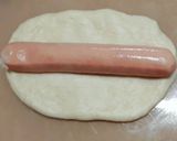 รูปขั้นตอนการทำที่ 9 ของ ขนมปังไส้กรอกสไตล์เกาหลี korean sausage bread