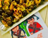 Foto del paso 4 de la receta: BERENJENAS, ACEITUNAS Y JAMÓN PARA ACOMPAÑAR PASTAS 🍆🍜🥓🍝🫒🍜