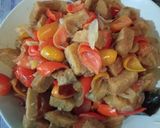 Foto langkah ke 6 dari resep Oseng kulit melinjo gembus.