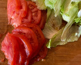 A picture of step 3 of Tyler’s BLTS.