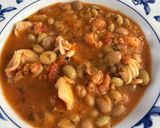 Foto del paso 14 de la receta: Pochas con carabineros y sepia