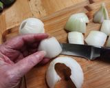 A picture of step 3 of Brussels Sprouts Kabobs.