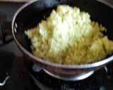 A picture of step 1 of Gul firdosh.