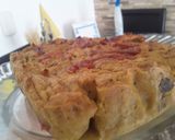 Foto del paso 12 de la receta: Torta de plátano maduro con queso y bocadillo🥧🍮🍌🧀🥚🍳🧀🍌🍮🥧