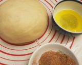A picture of step 1 of Cinnamon Rolls/Chocolate Rolls Bread.
