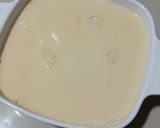 Gambar langkah 3 resipi Chocoffee Pudding.
