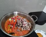 Foto langkah ke 5 dari resep Sambal Daging Mercon ala Jogja.