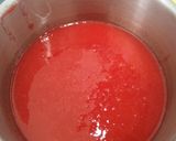 Une image de l'étape 2 de Confiture framboise litchi.
