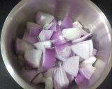 A picture of step 5 of Khoya Kaju.
