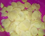 A picture of step 1 of Homemade garlic bhajia with juic.