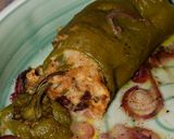 Foto del passaggio 6 della ricetta Peperoni Verdi Ripieni: Capperi, Alici e Pomodoro