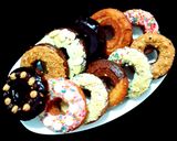 รูปขั้นตอนการทำที่ 10 ของ 🥯 โฮมเมดโดนัทคุ๊กกี้ 🥯 (แบบทอด) doughnuts cookies 🥯