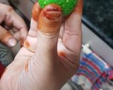A picture of step 6 of Cashew designer sweet.