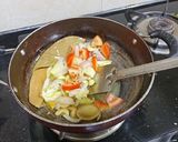 A picture of step 3 of Aloo Matar In Thick Brown Gravy.