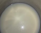 A picture of step 1 of Vanilla ice cream in mango.