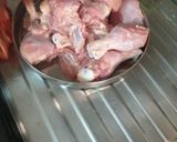 A picture of step 1 of Kerala style chicken biryani.