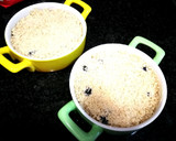 Foto del paso 7 de la receta: Frambuesas y arándanos con crumble mascavado y espelta