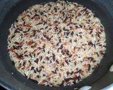 Foto del passaggio 2 della ricetta Riso Basmati 3 Colori con Verdure Croccanti