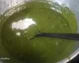 A picture of step 4 of Palak khichdi.