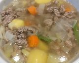 A picture of step 2 of Oven cooked Irish stew and dumplings.