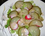 Foto del paso 3 de la receta: Ensalada Kanikama, pepinos, rabanitos