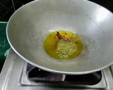 A picture of step 2 of Sunsunia Saag.