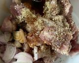 Hình bước làm 1 của món Thịt xào nấm ớt
