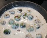 Foto del paso 4 de la receta Rigatoni con Coles de Bruselas y Leche de Coco