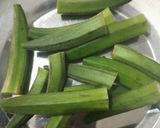 ભરવા ગ્રેવી ભીંડી (Bharva gravy bhindi recipe in gujarati) રેસીપી સ્ટેપ1ફોટો