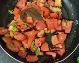 A picture of step 2 of Tomato soup.
